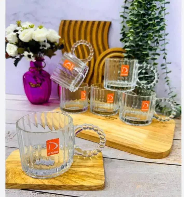 لیوان دسته مرواریدی|ظروف سرو و پذیرایی|اهواز, زیتون کارگری|دیوار