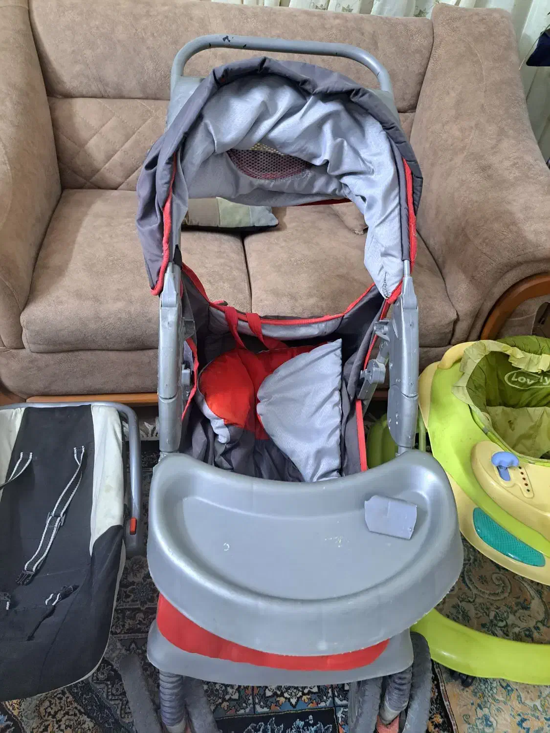 کالسکه،کریر،صندلی ماشین،پشه بند،روروک|کالسکه و لوازم جانبی|گناباد, |دیوار