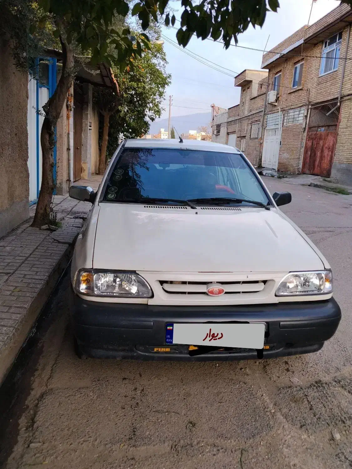 پراید سفید 89 در حد|خودرو سواری و وانت|آزادشهر, |دیوار
