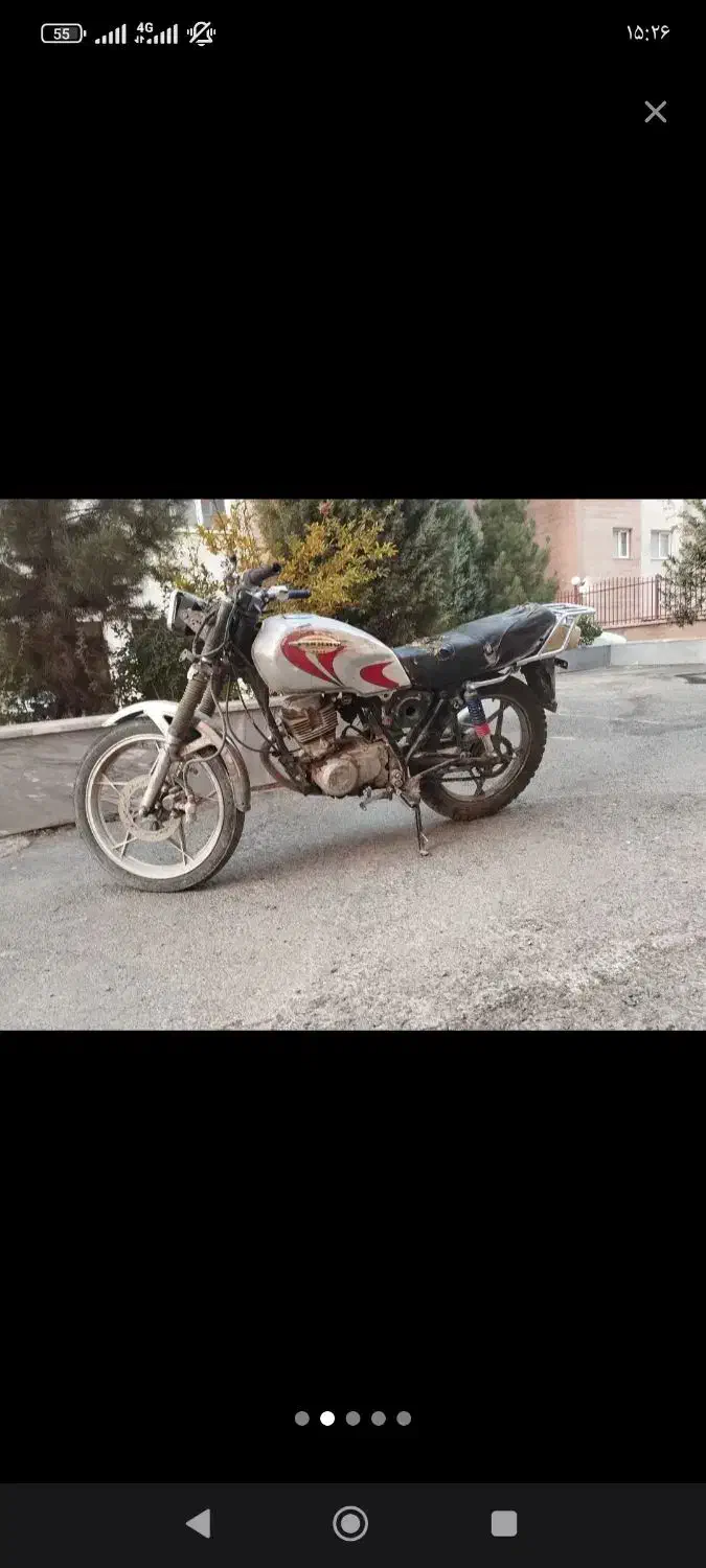 به نام خدا..موتور پیشرو پارس سی ۱۵۰|موتورسیکلت|فولادشهر, مسکن مهر فولادشهر|دیوار