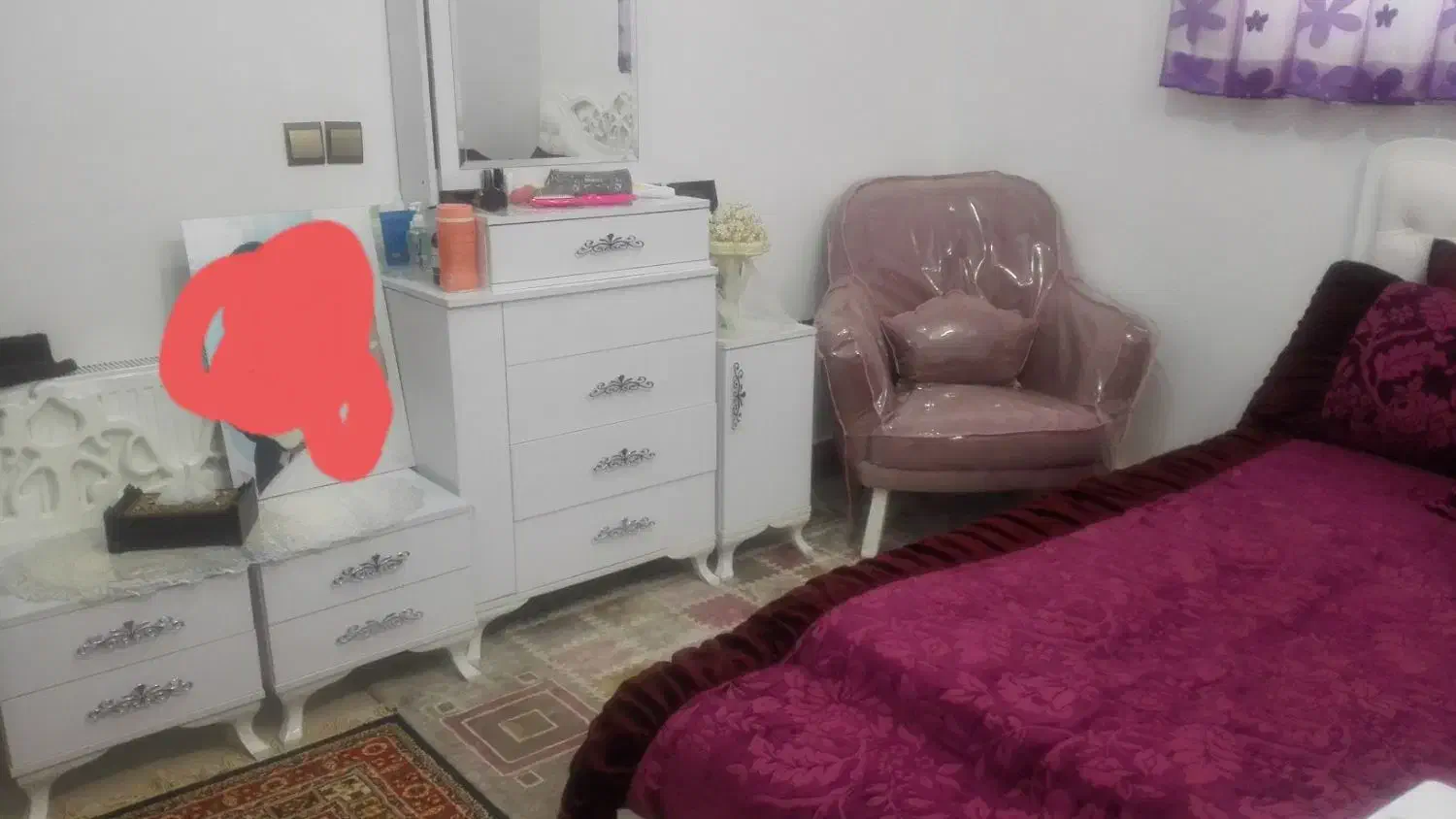 سرویس خواب|تخت و سرویس خواب|رفسنجان, |دیوار