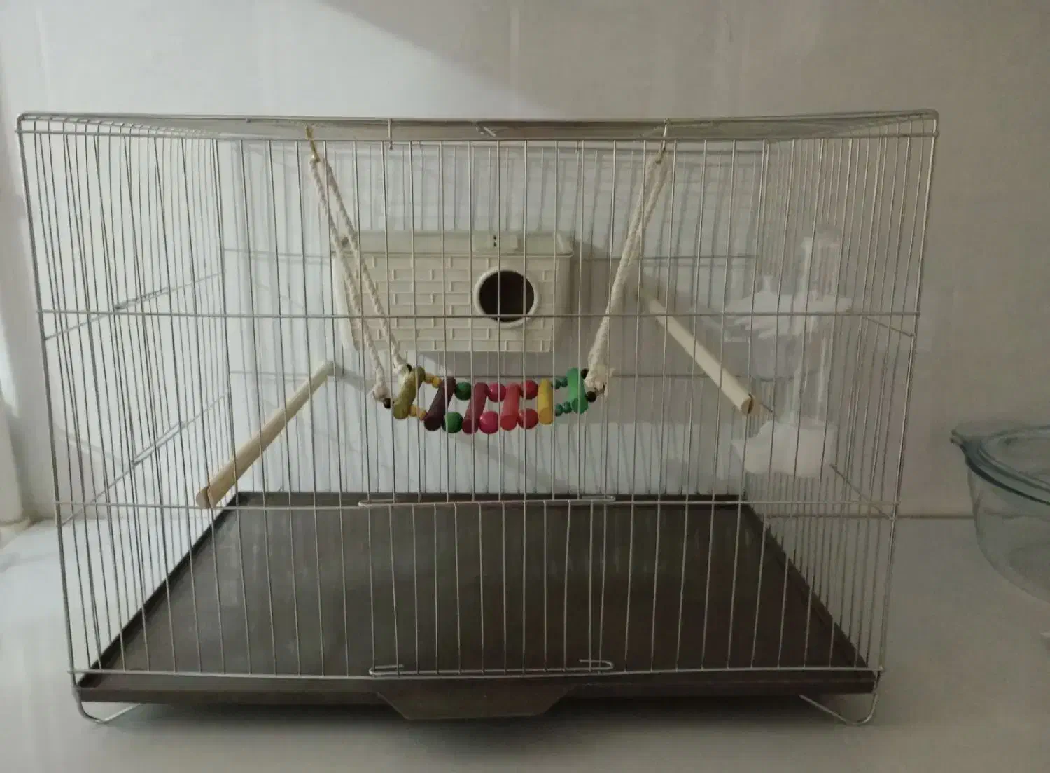 قفس مرغ عشق سایز بزرگ|لوازم جانبی حیوانات|پلدختر, |دیوار