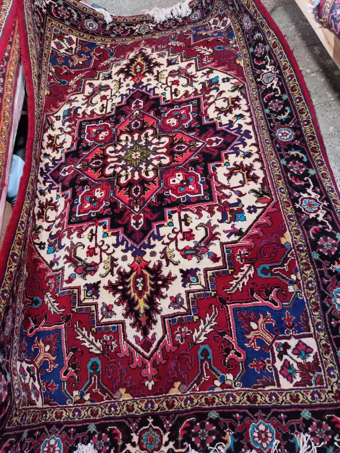 فرش ۶ متری دستباف|فرش|مراغه, |دیوار