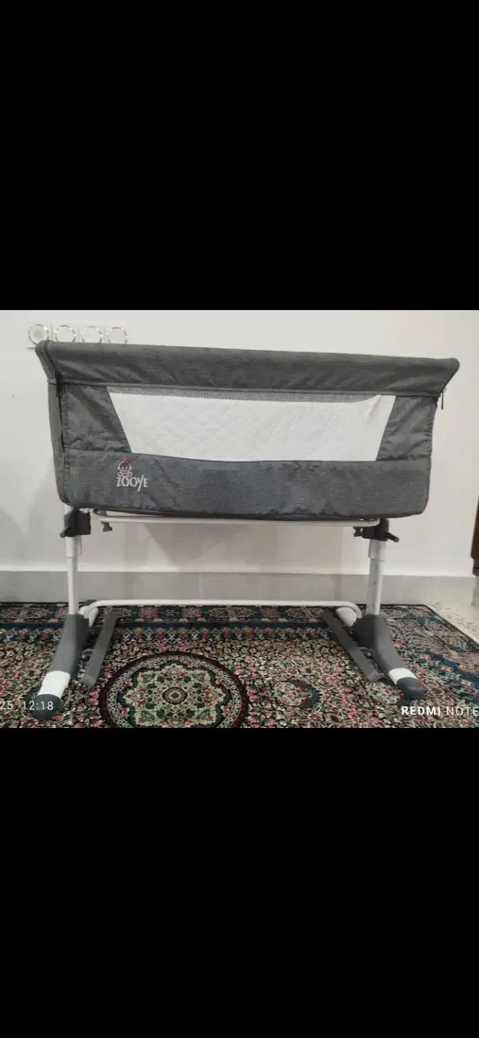 تخت کودک کنار مادر|تخت و صندلی بچه|جیرفت, |دیوار