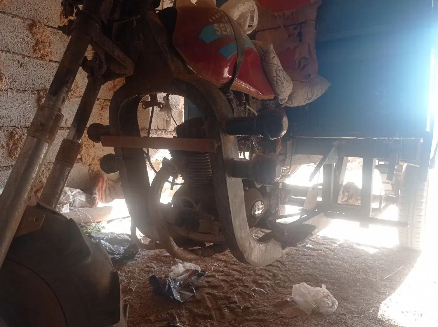 موتور سه چرخ مدل 88دارای سند|موتورسیکلت|خواف, |دیوار