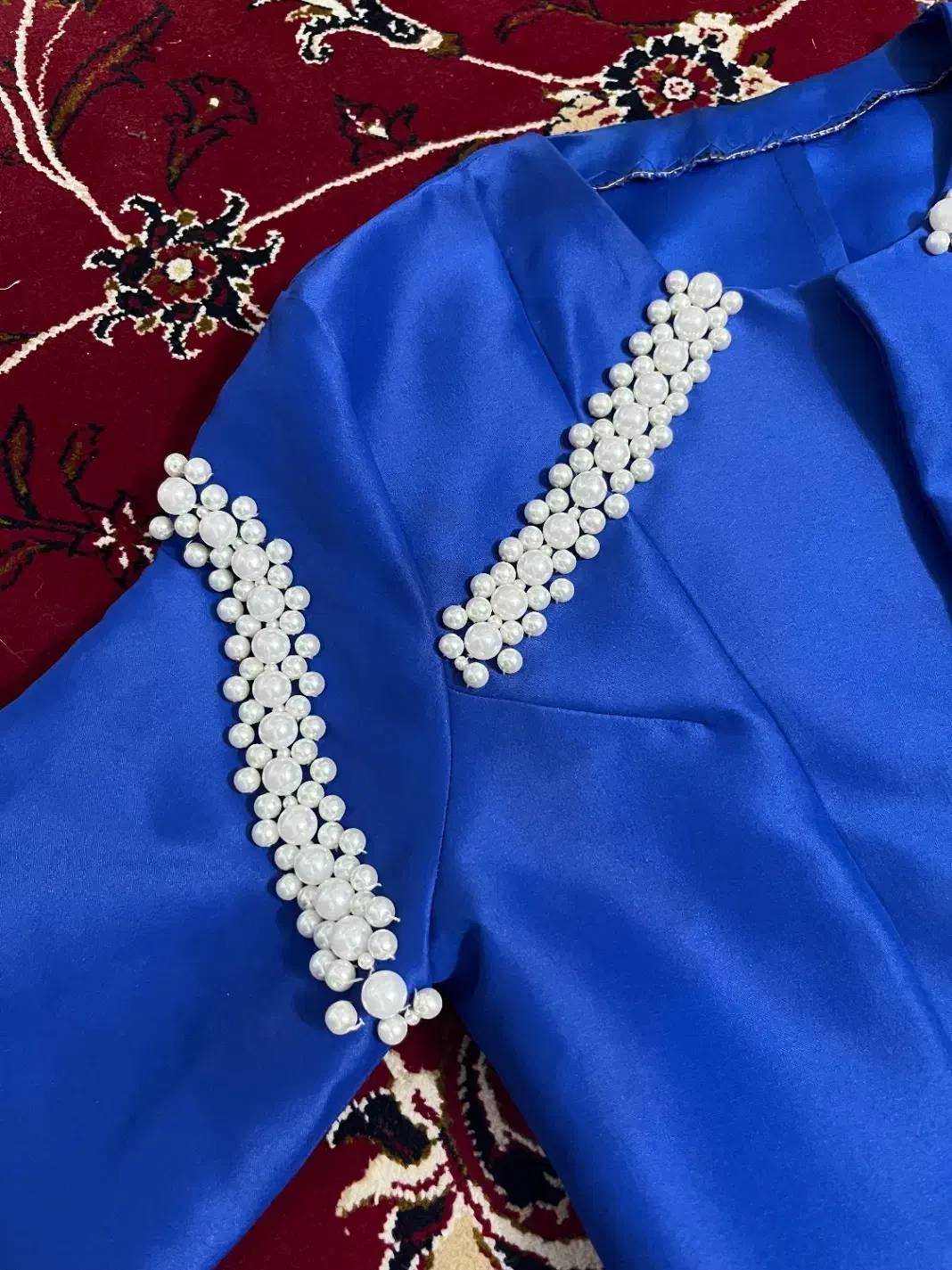 مانتو در حد نو ، کارشده با مروارید|لباس|صومعهسرا, |دیوار