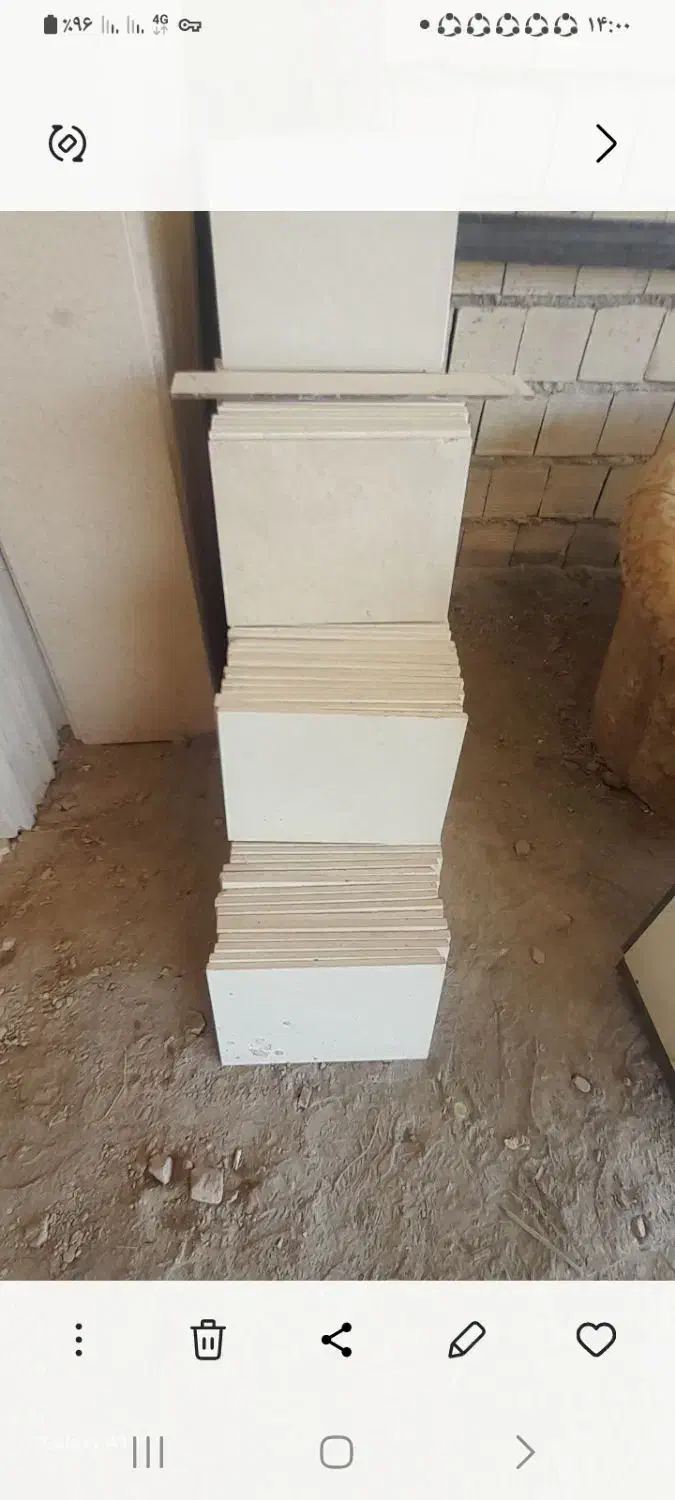 سنگ کف وپله و درپوش|مصالح و تجهیزات ساختمان|هرسین, |دیوار