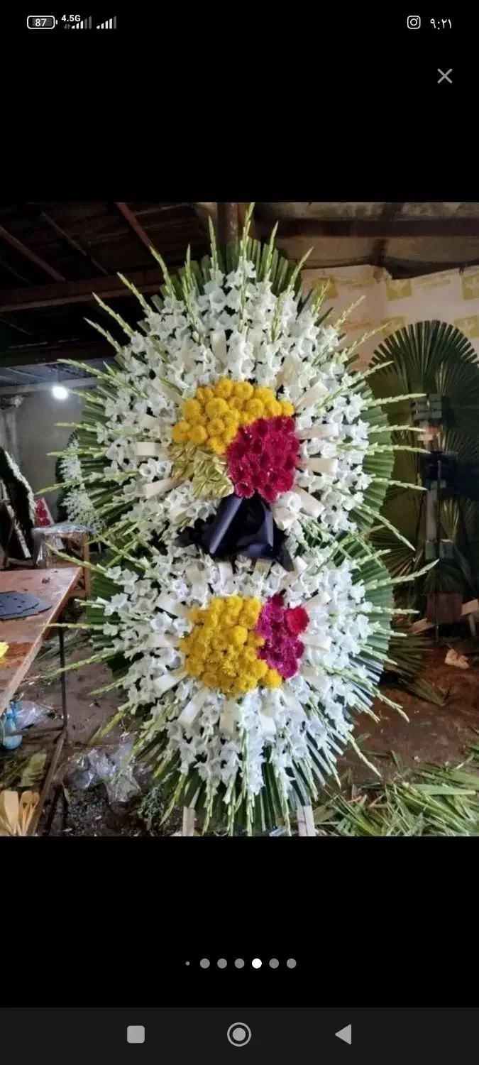 تاج گل های ترحیم تبریک تسلیت افتتاحیه|خدمات پذیرایی، مراسم|ری, صالحآباد شرقی|دیوار