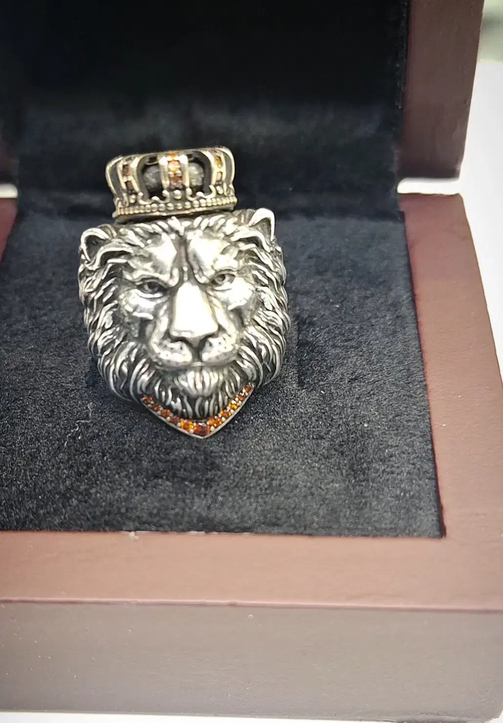 انگشتر نقره شیر الفا|جواهرات|طرقبه, |دیوار