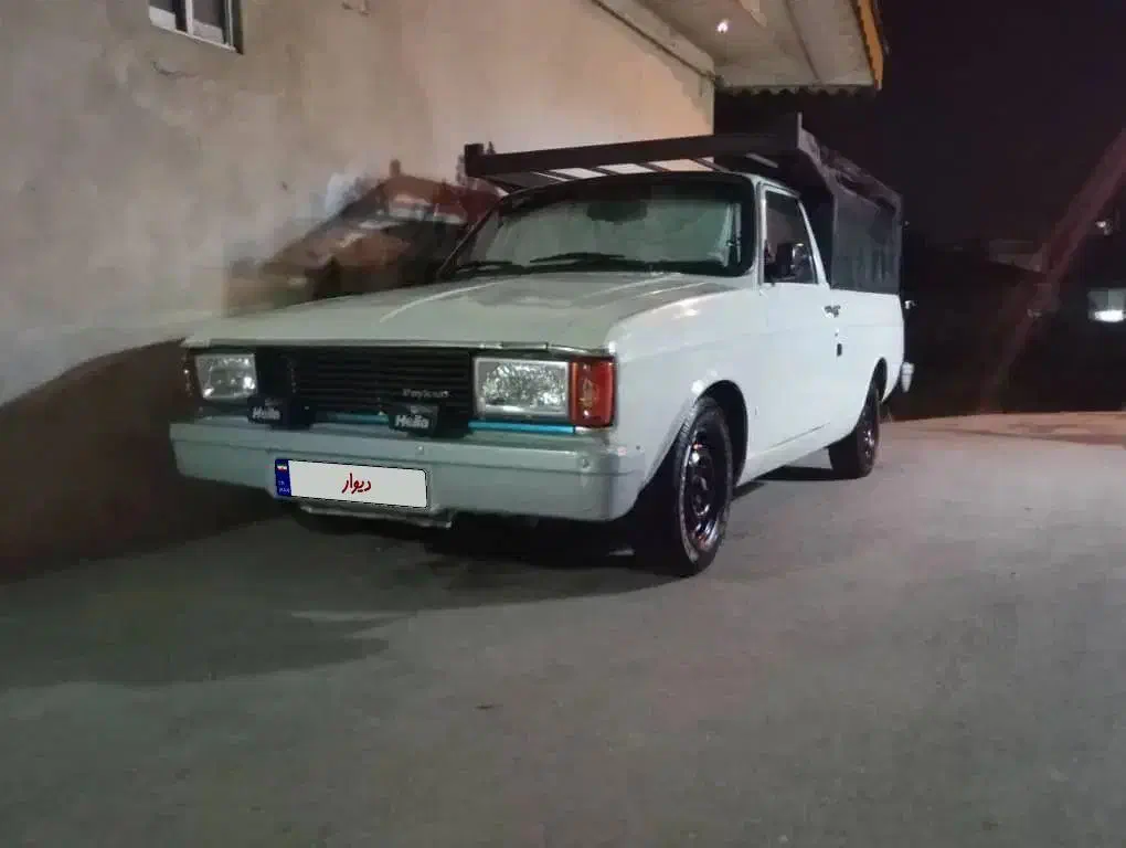 پیکان وانت سفید دوگانه شرکتی|خودرو سواری و وانت|رشت, کوی حسینی|دیوار