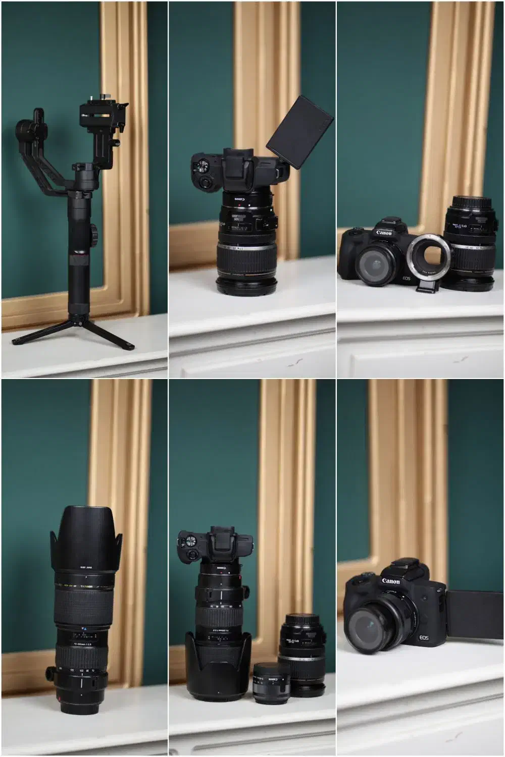 دوربین کنون M50 و تجهیزات|دوربین عکاسی و فیلمبرداری|قم, دانش|دیوار