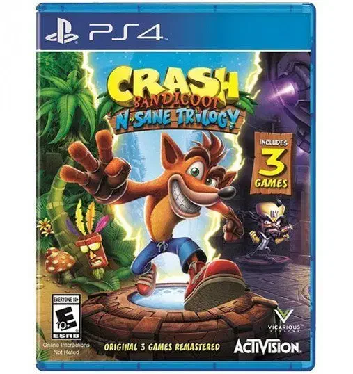 بازی Crash Bandicoot N. Sane Trilogy برای PS4|کنسول، بازی ویدئویی و آنلاین|آمل, |دیوار