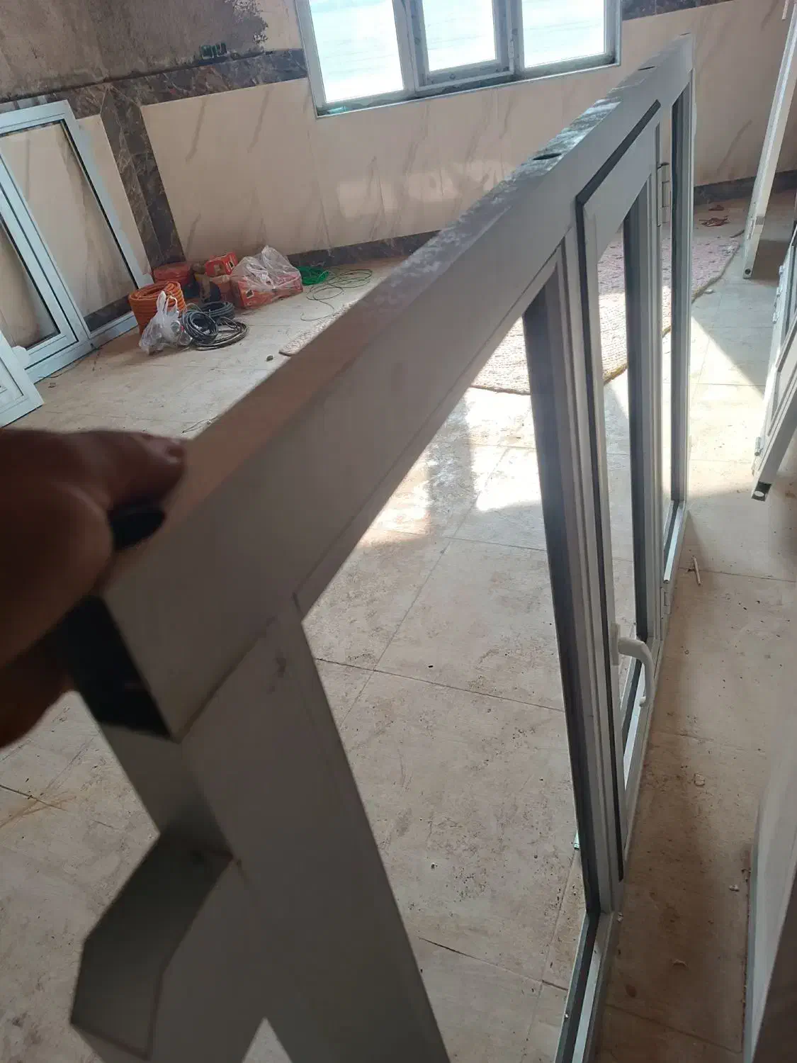 پنچره المنیومی دوجداره|مصالح و تجهیزات ساختمان|کلاله, |دیوار