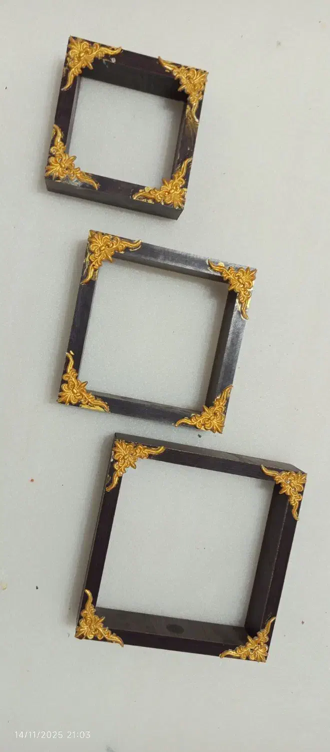 سه عدد باکس تزیینی نونو|صنایع دستی و سایر لوازم تزئینی|قروه, |دیوار