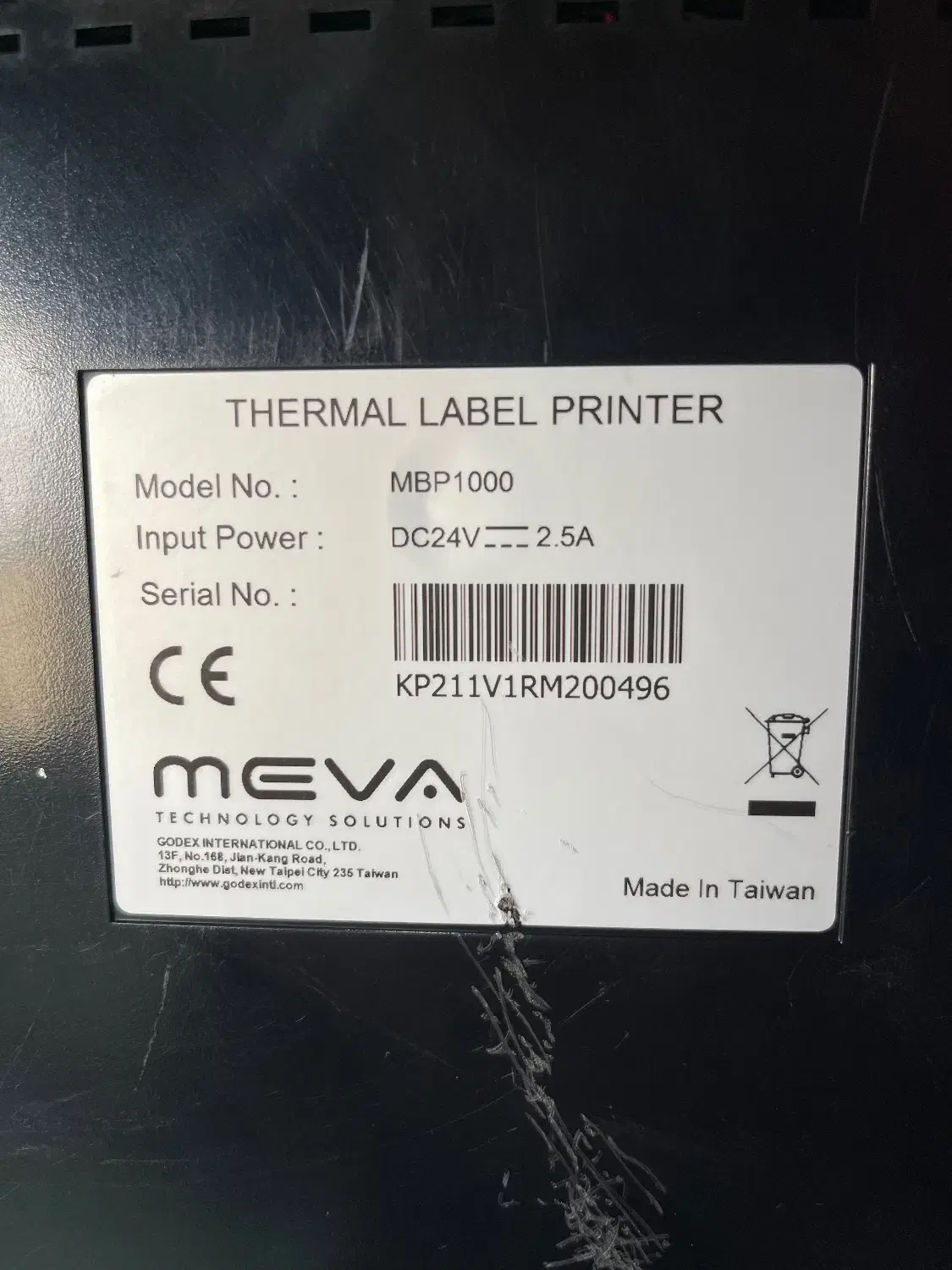 پرینتر لیبل زن meva mbp 1000|پرینتر، اسکنر، کپی، فکس|شهریار, شهریار|دیوار