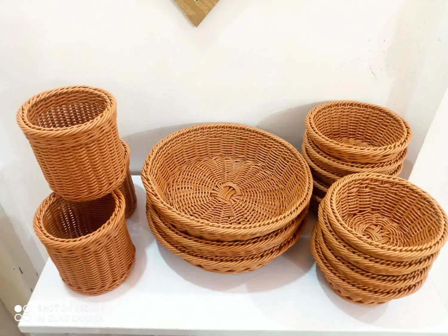 سبد حصیری|ظروف سرو و پذیرایی|همدان, |دیوار