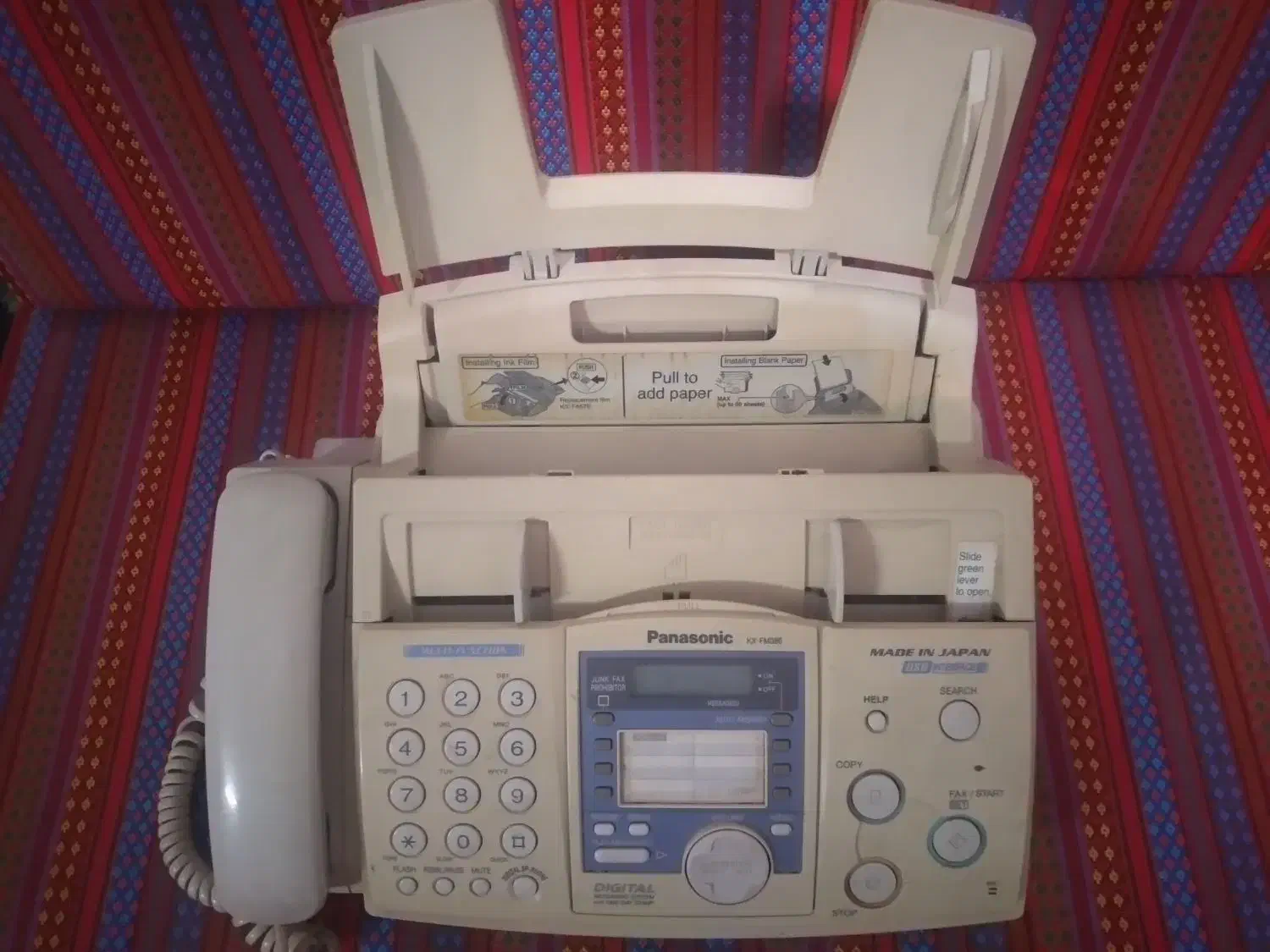 تلفن فکس پاناسونیک386 ماشین حساب شارپ|پرینتر، اسکنر، کپی، فکس|تهران, توحید|دیوار