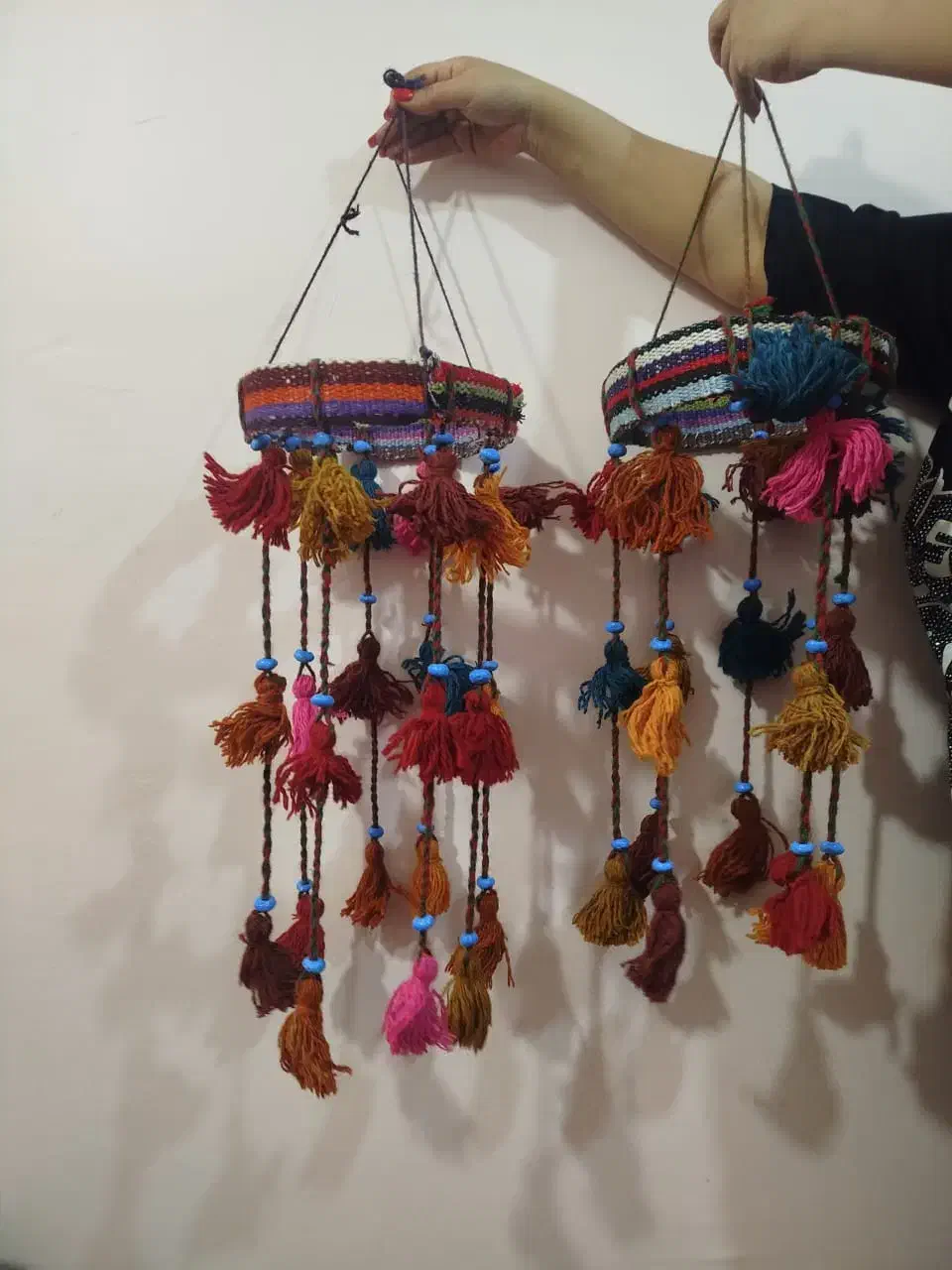 لوستر سنتی و پرده سنتی|صنایع دستی و سایر لوازم تزئینی|مسجد سلیمان, |دیوار