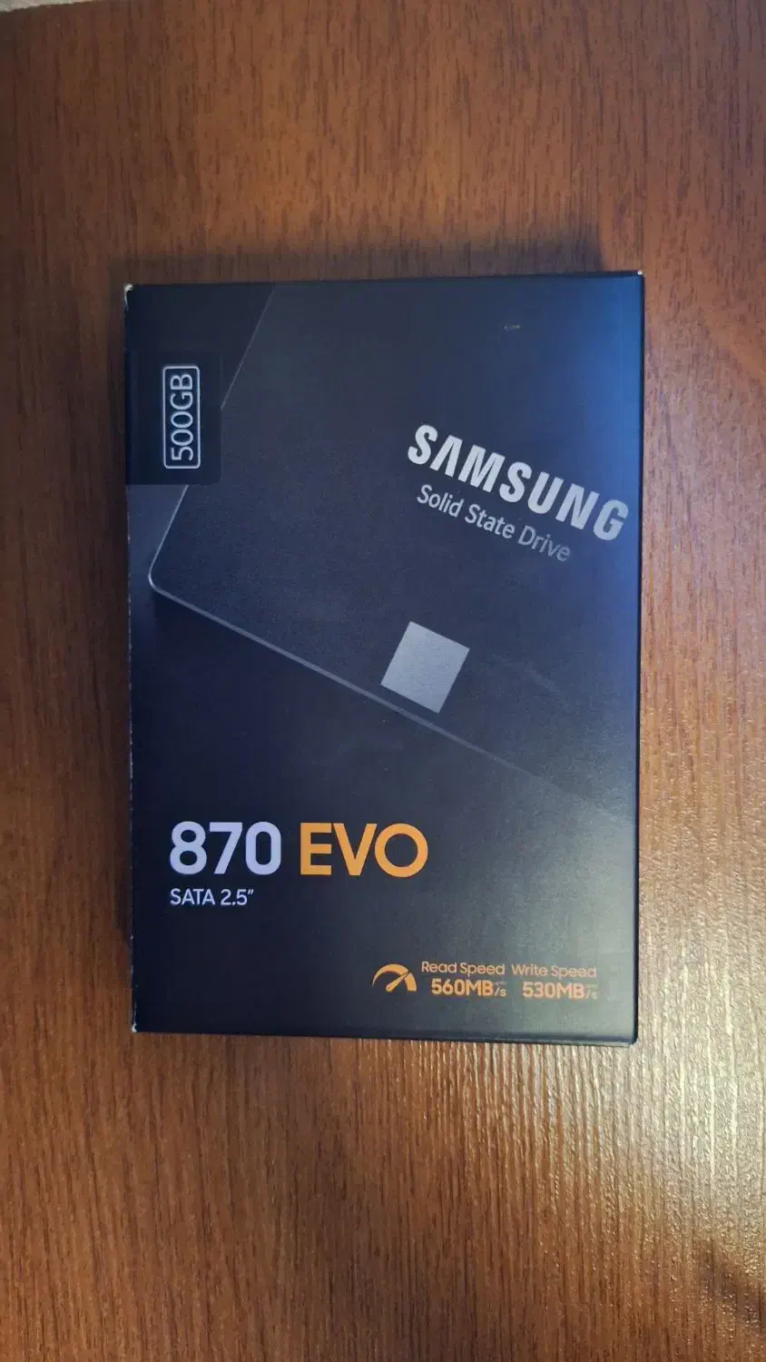 هارد SSD سامسونگ ۵۰۰ گیگابایت|قطعات و لوازم جانبی رایانه|اصفهان, شاهزید|دیوار