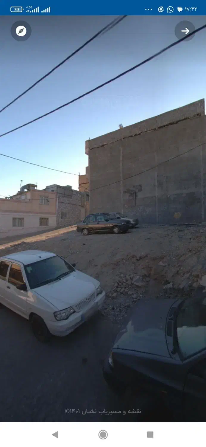 فروش زمین145متری انتهای صیاد شیرازی دونبش پایانکار|فروش زمین و ملک کلنگی|مشهد, نیروی هوایی|دیوار