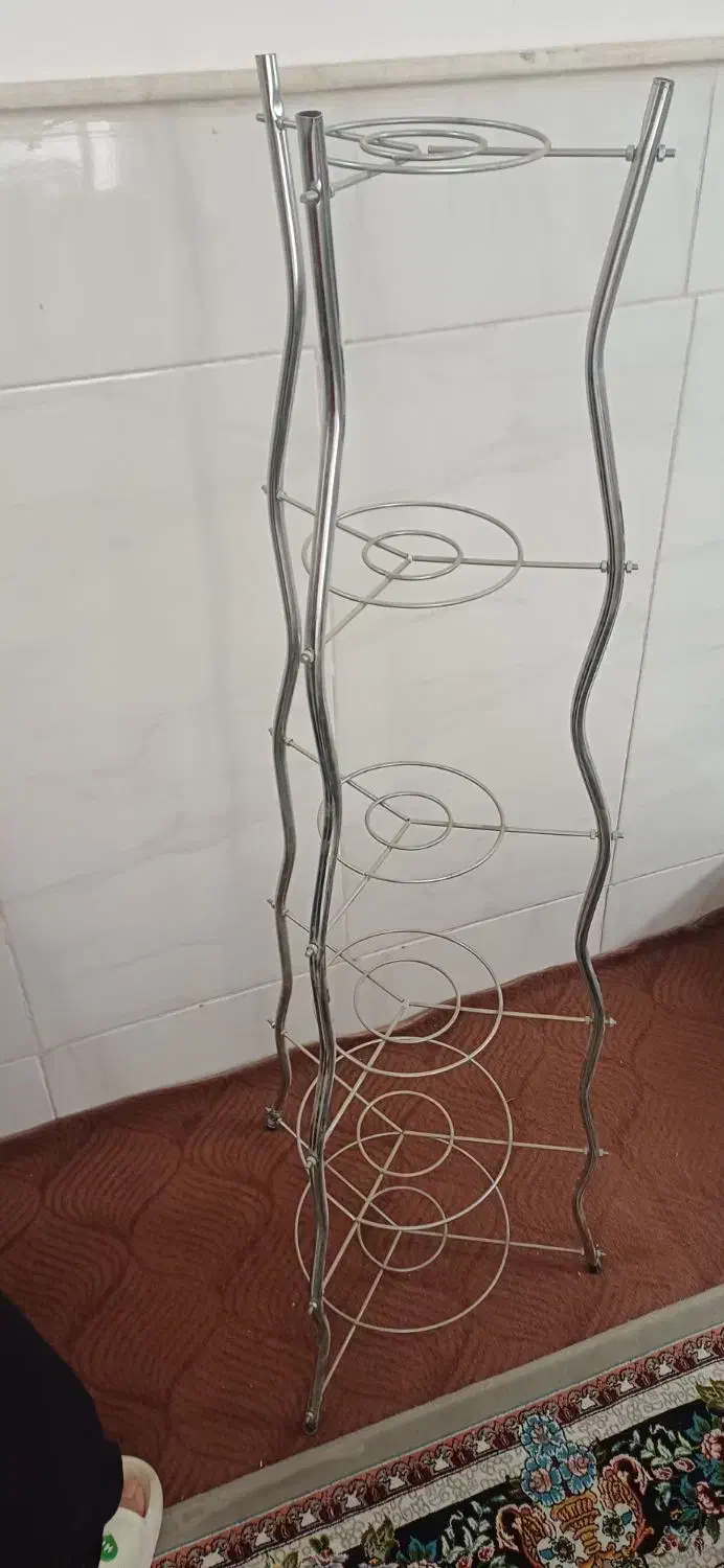 استند قابلمه|آب‌چکان و نظم‌دهنده ظروف|قم, علی آباد سعدگان|دیوار