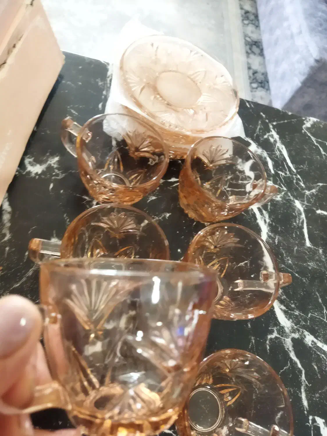 استکان و نلبکی|ظروف سرو و پذیرایی|فولادشهر, مسکن مهر فولادشهر|دیوار