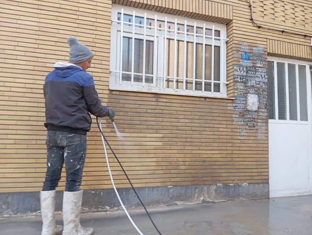 نماشویی ساختمان شستشوی نما سوله نماشور شستشو اجر|خدمات نظافت|کرج, فاز ۴ مهرشهر|دیوار