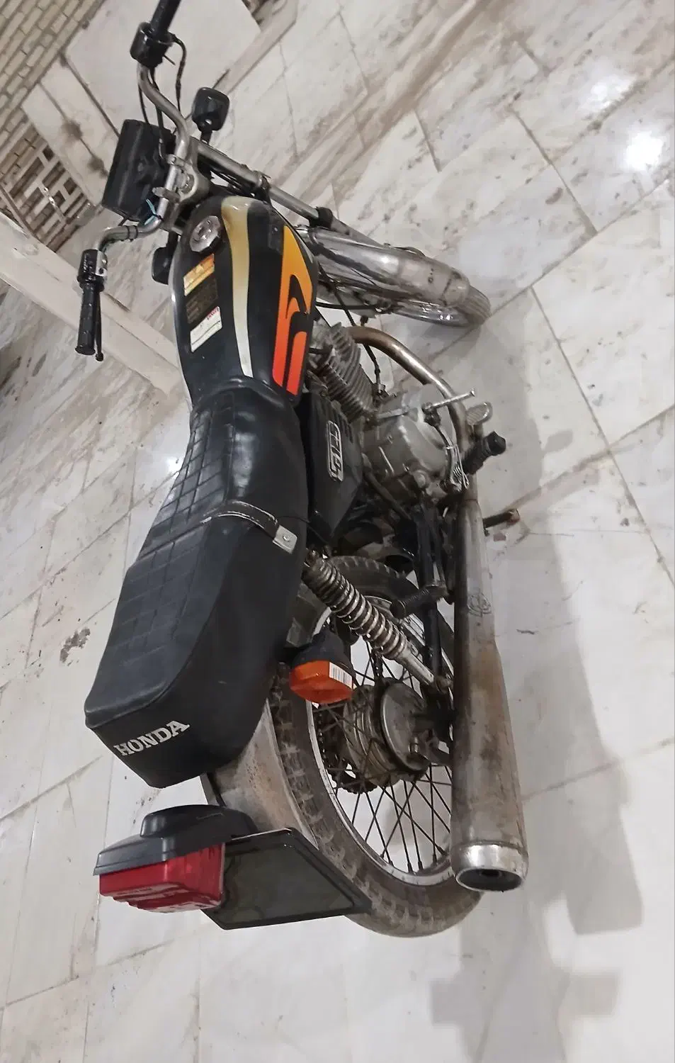 موتور کویر مزایده ای با برگه پارکینگ معتبر|موتورسیکلت|کارون, |دیوار