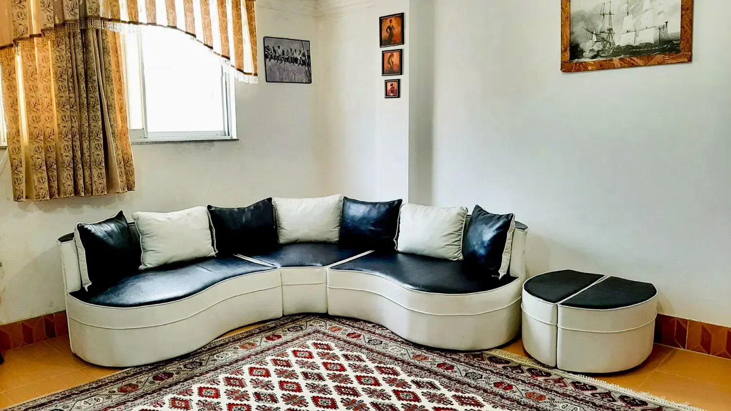 مبل ال چرم|مبلمان خانگی و میز عسلی|بندر ترکمن, |دیوار