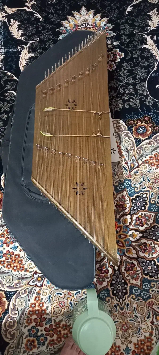 سنتور دو مهر طاهری کرمانشاه|سازهای سنتی|اقلید, |دیوار