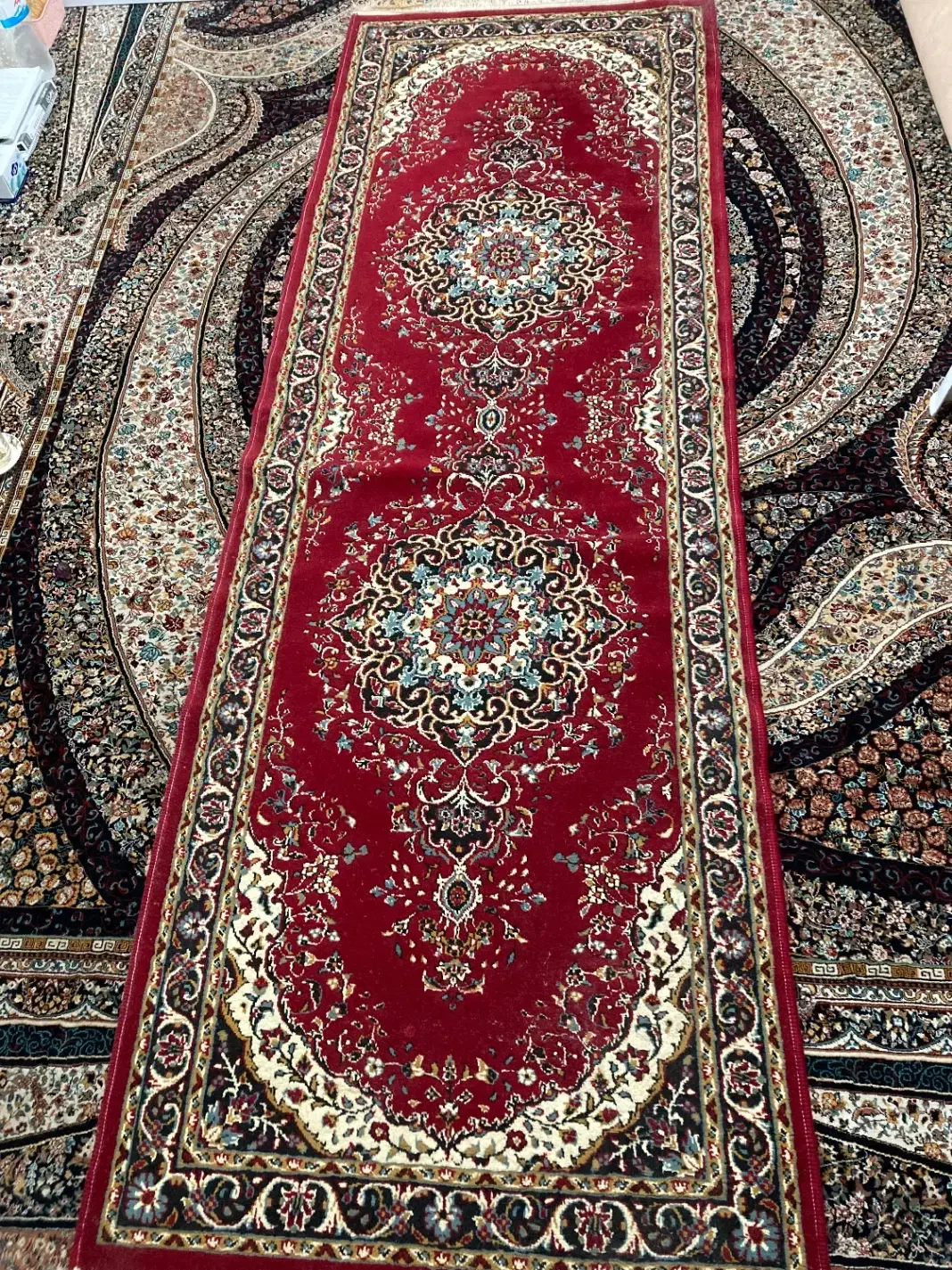 فرش کناره ماشینی ۳ متری|فرش|ساری, |دیوار