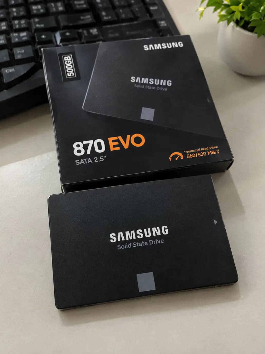 هارد ssd 500 GB EVO870|قطعات و لوازم جانبی رایانه|تهران, شهر زیبا|دیوار