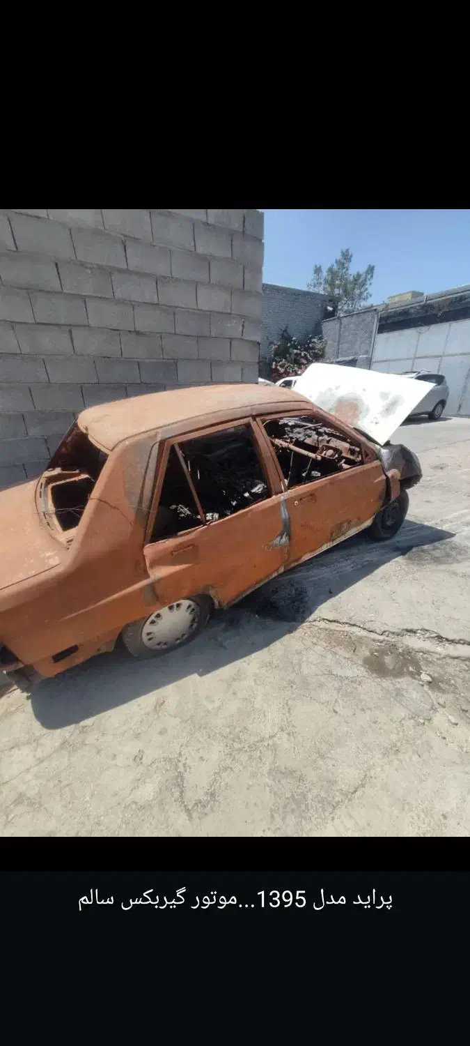 پراید مدل ۹۵ تصادفی|خودرو سواری و وانت|شیراز, سجادیه|دیوار