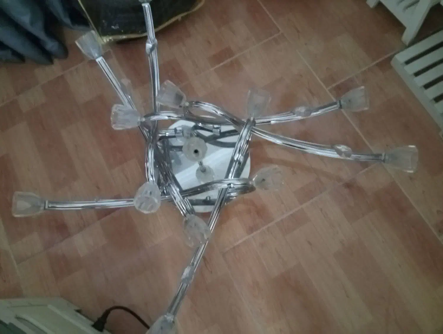 لوستر سقفی|لوستر و چراغ آویز|هشتگرد, فاز ۲ مهستان|دیوار