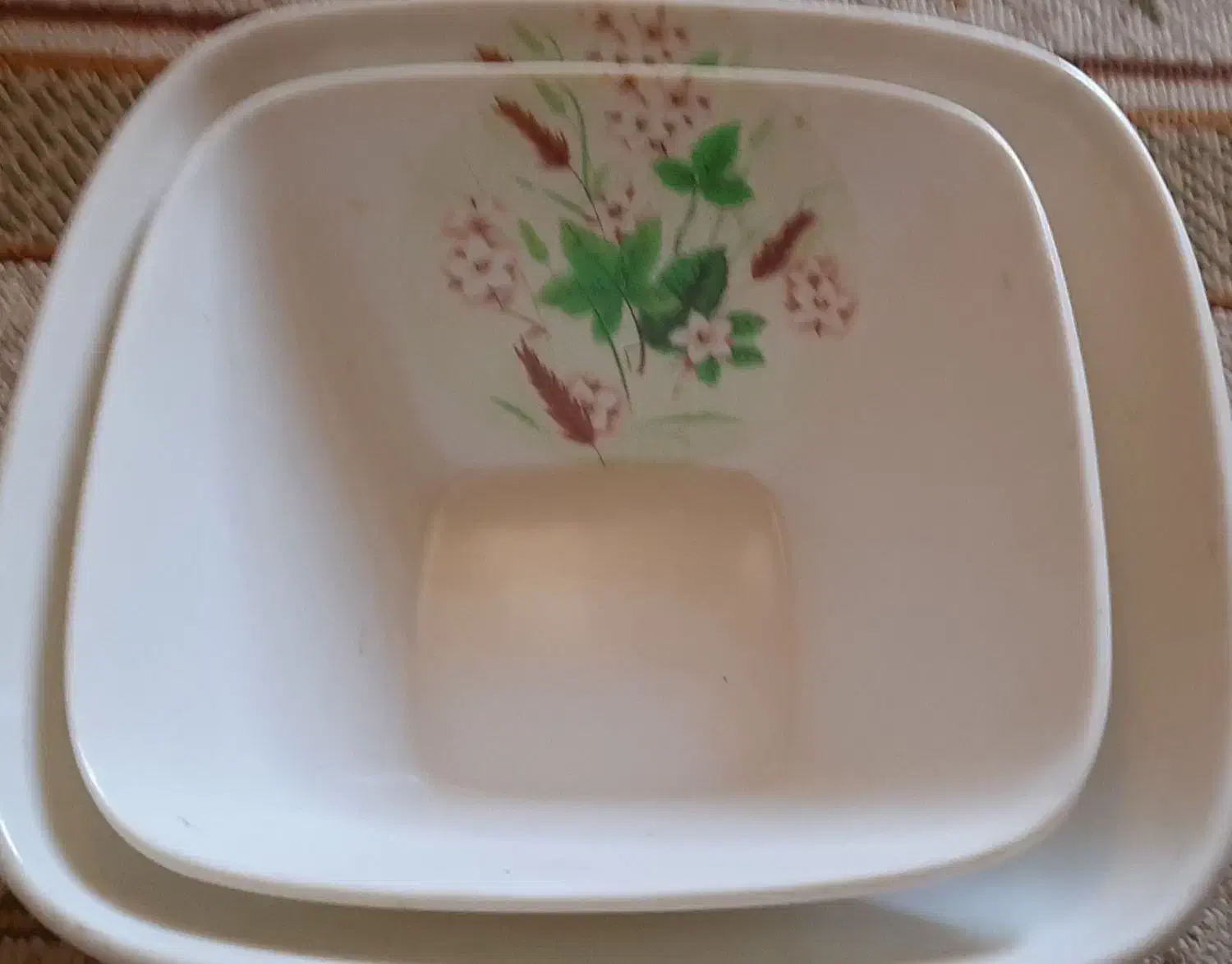 کاسههایملامینگردبزرگوچهارضلعی|ظروف سرو و پذیرایی|بهشهر, |دیوار