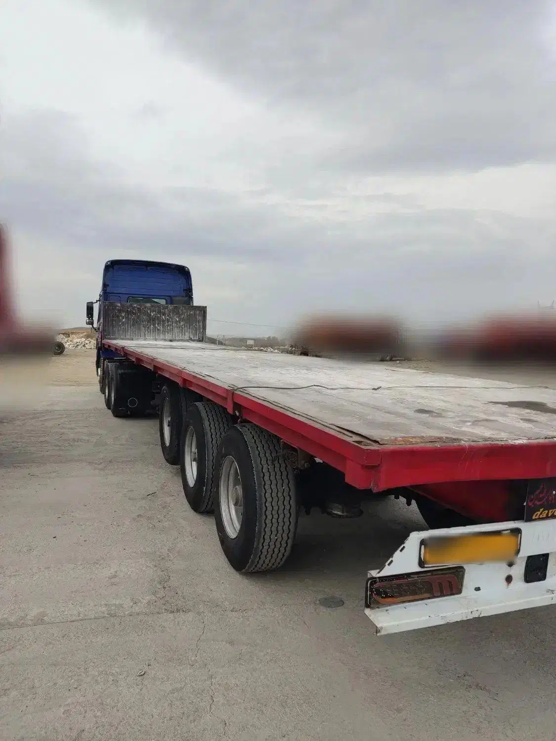 فروش با تریلی هوو مدل 2006 با ملک جای خوب|خودرو سنگین|الیگودرز, |دیوار