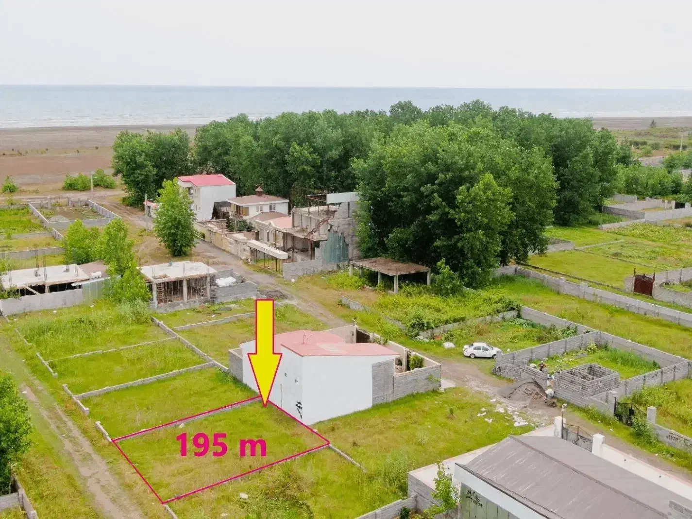 زمین ساحلی چشم اندازابدی به دریا آماده ساخت ویلات|فروش زمین و ملک کلنگی|زرندیه, |دیوار