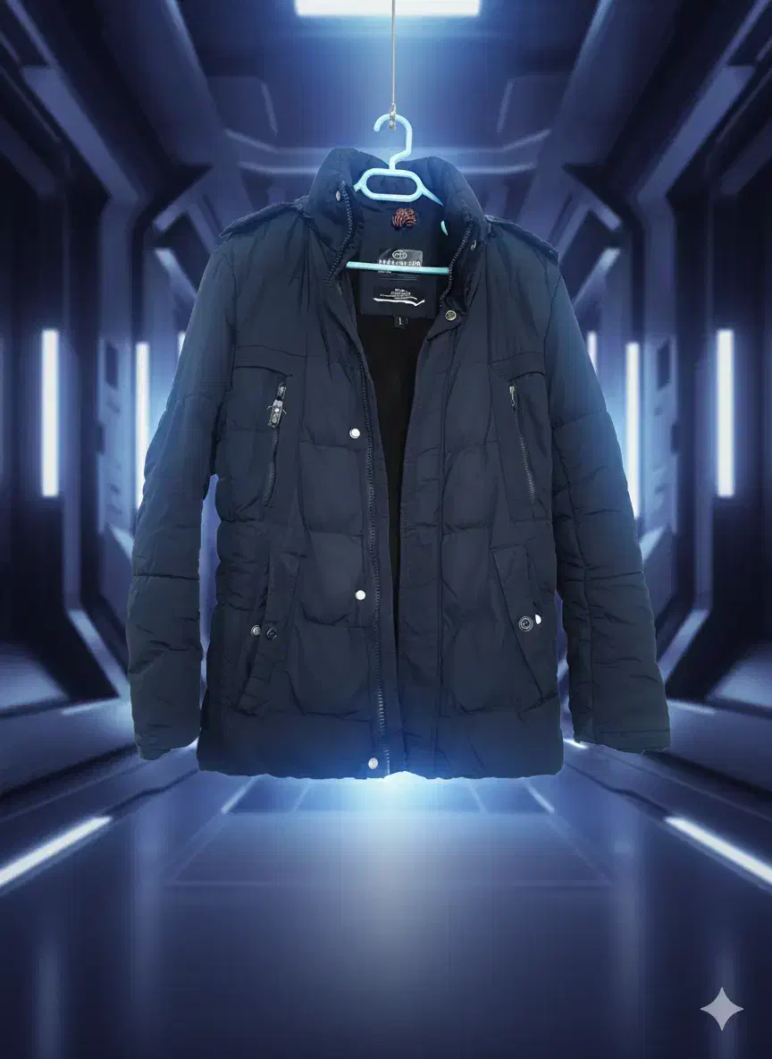 کاپشن مردانه لارج در حد نو ایتالیایی اصل|لباس|رشت, جانبازان|دیوار