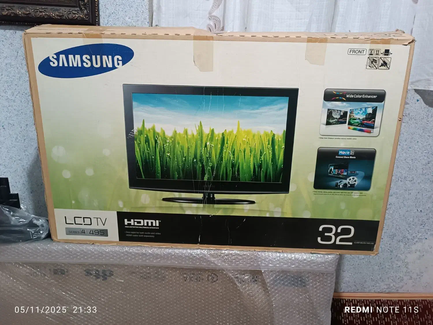 تاوزیون32اینچ سامسونگ|تلویزیون و پروژکتور|ماهدشت, |دیوار