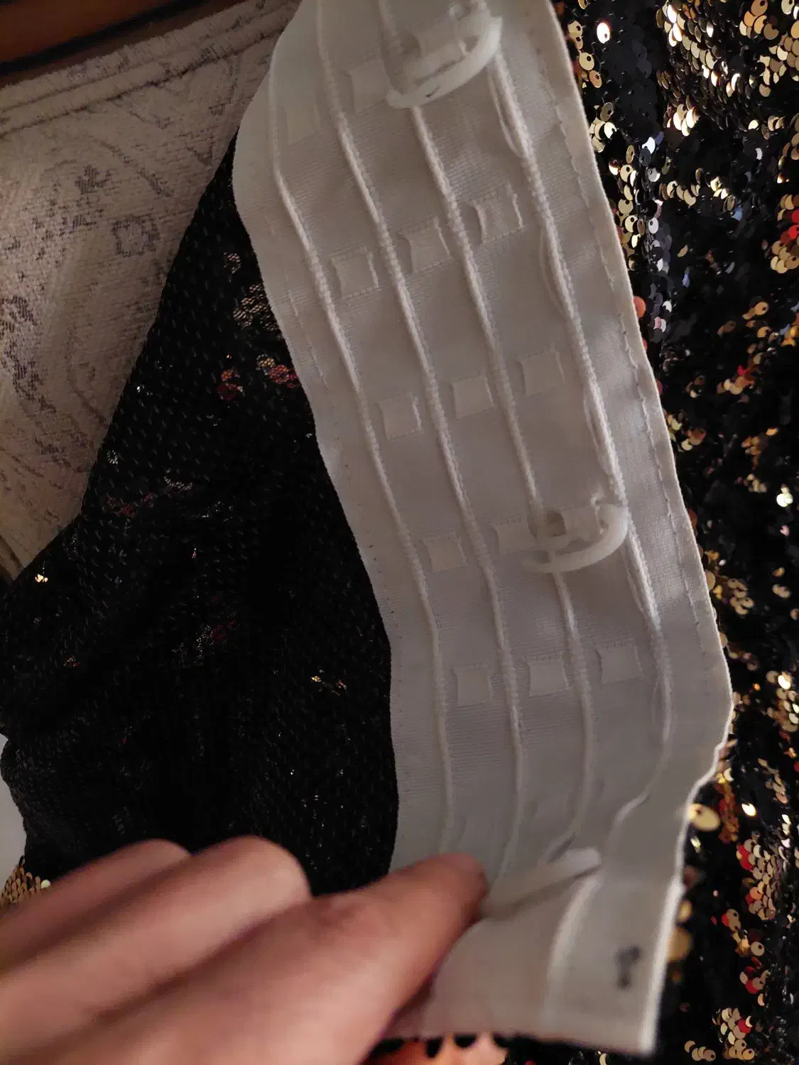 والان پولکی یا پارچه پیراهن مجلسی|پرده، رانر، رومیزی|تهران, شهرک آزمایش|دیوار