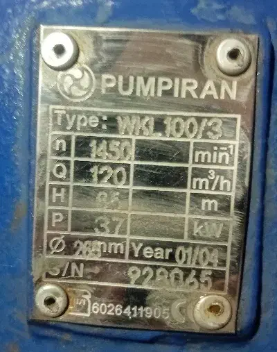 پمپ ایران ۱۰۰/۳ در حد صفر فقط ۲ ماه کار کرده|ماشین‌آلات صنعتی|چرام, |دیوار