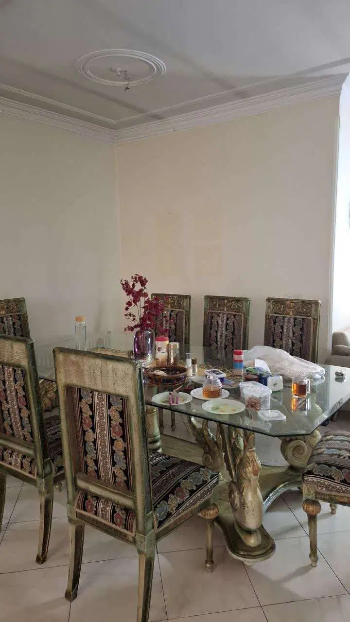 میزناهار خوری ۸ نفره به همراه مبل استیل ۹ نفره|میز و صندلی غذاخوری|تهران, امیرآباد|دیوار