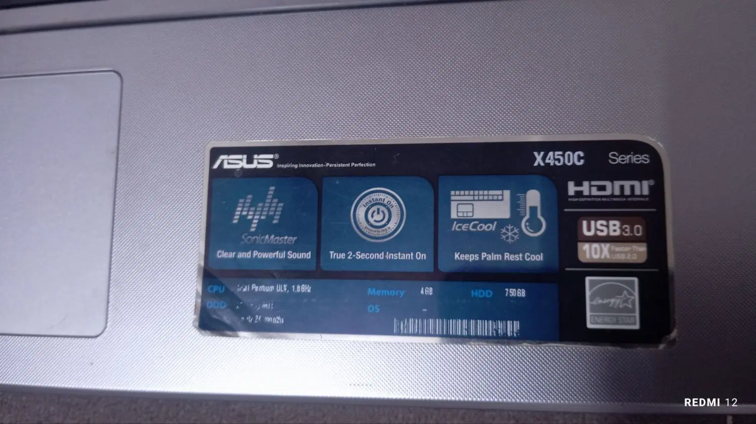 لپ تاپ asus|رایانه همراه|شهر ری, ظهیرآباد|دیوار