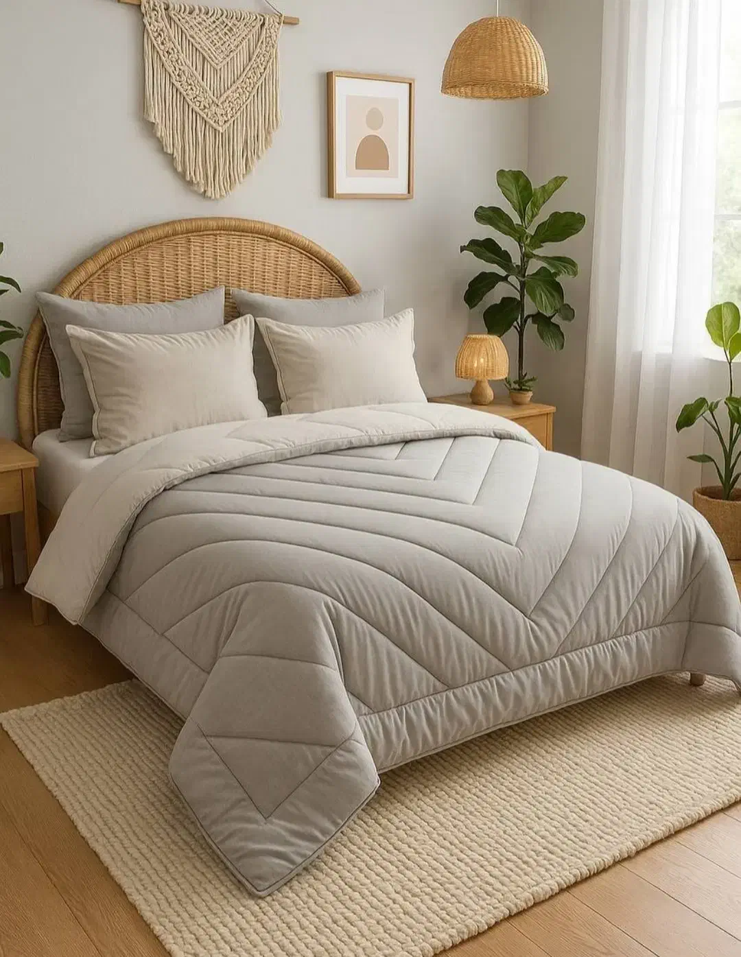 لحاف هتلی تمام نخ|سرویس روتختی|اندیشه, اندیشه فاز ۱|دیوار