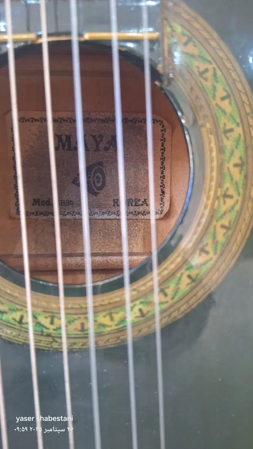 گیتار بارسلونا و مایا|گیتار، بیس، امپلیفایر|دامغان, |دیوار