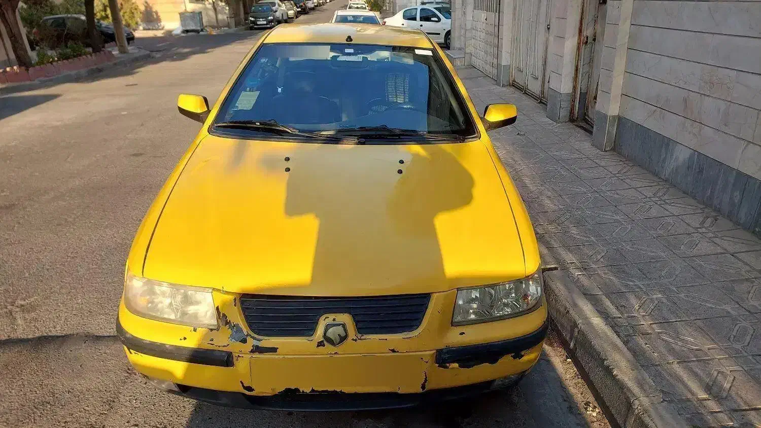 تاکسی سمند برون شهری دوگانه سوز شرکتی مدل ۸۶|خودرو سواری و وانت|تهران, آسمان|دیوار