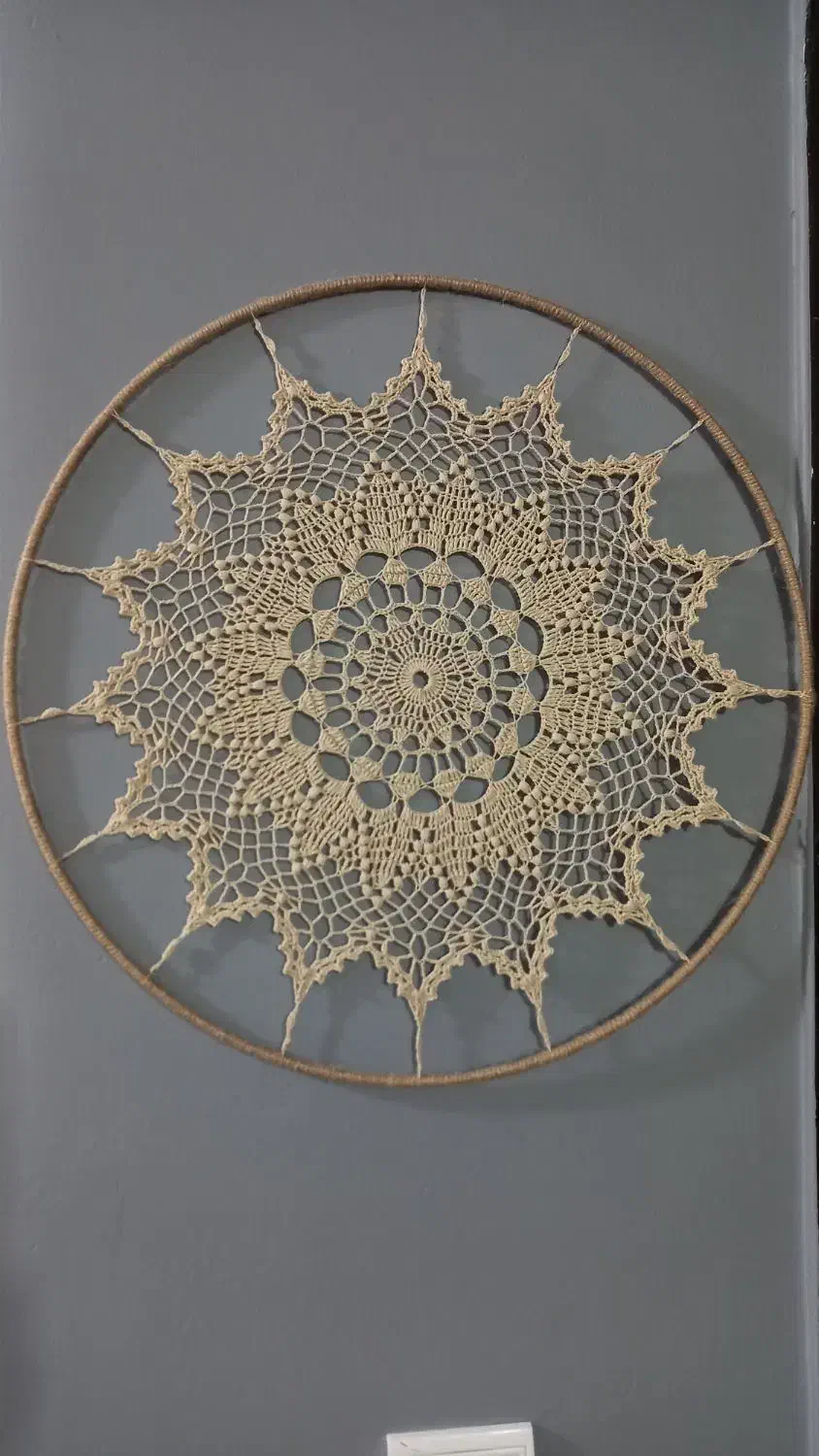 بافت ماندالا|صنایع دستی و سایر لوازم تزئینی|گلبهار, شهر جدید گلبهار|دیوار