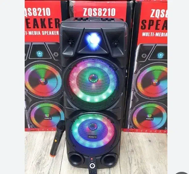 اسپیکر بلوتوثی قابل حمل و قوی مدل ZQS 8210|سیستم صوتی خانگی|شیراز, زند|دیوار