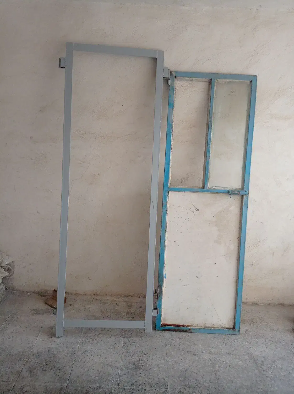 درب فلزی با چهار چوب|مصالح و تجهیزات ساختمان|بندر کنگان, |دیوار