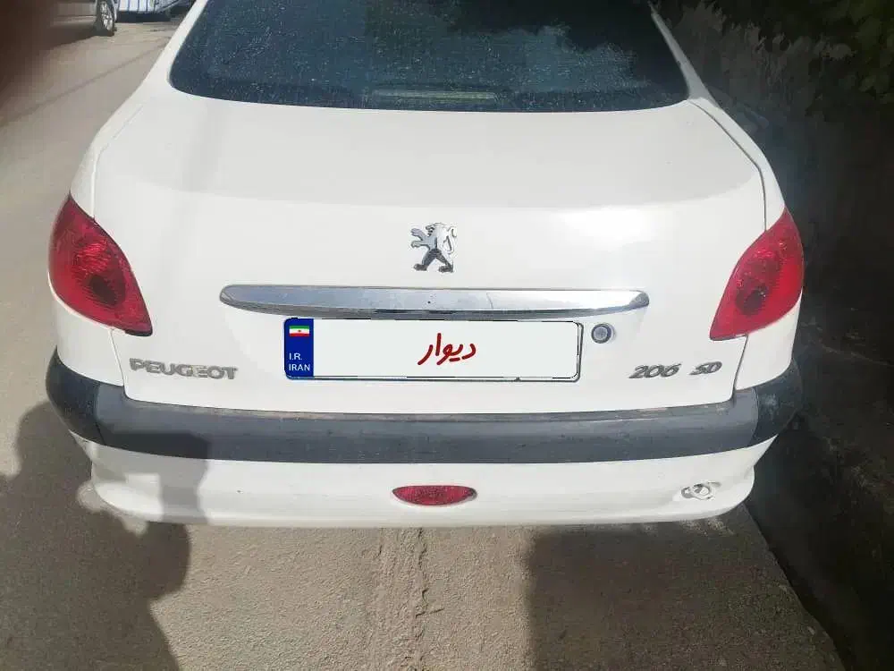 206 اس دی V8 مدل 88|خودرو سواری و وانت|ایلام, |دیوار